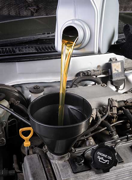 Oil changes, just one of the many services Lakeport Auto offers.
